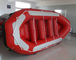 Heavy Duty 4 Person Inflatable Drift Boat Inflatable Fishing Dinghy Weight 58kg supplier
